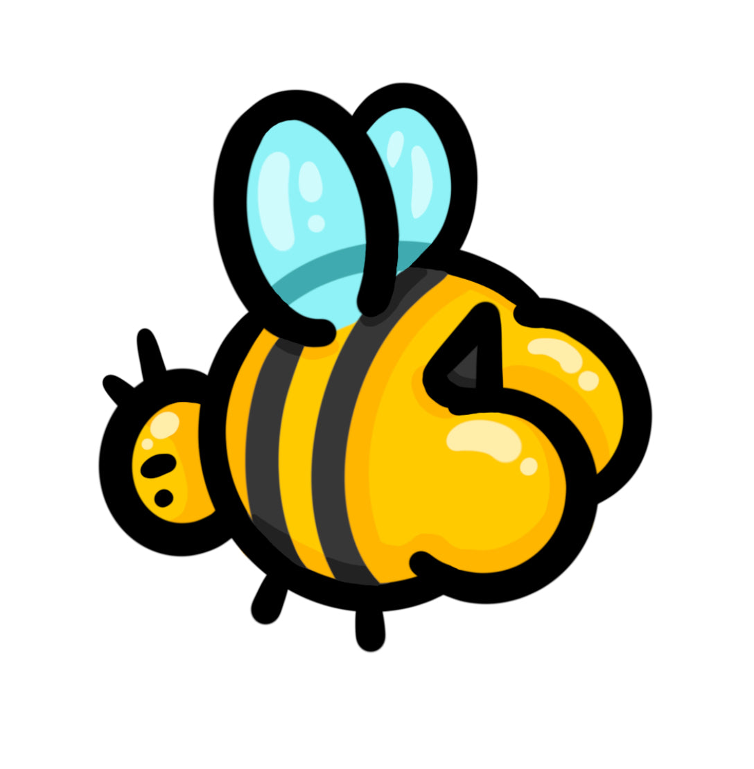 Booty Bee Magnet