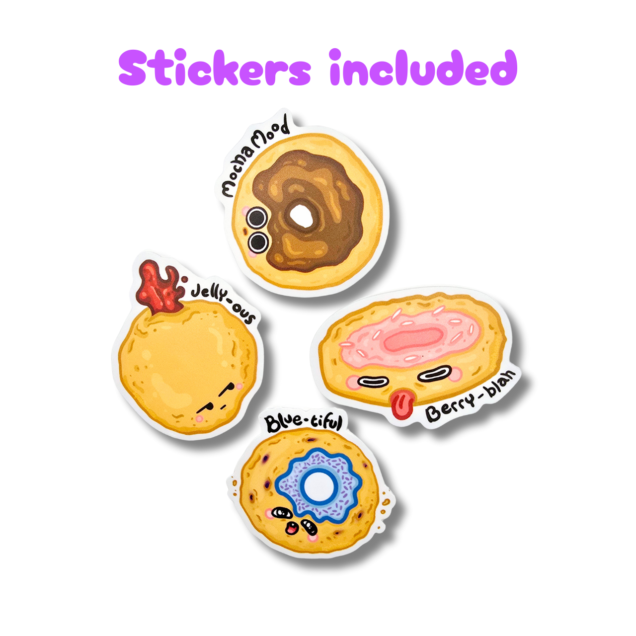 Donut Vibes Sticker Set