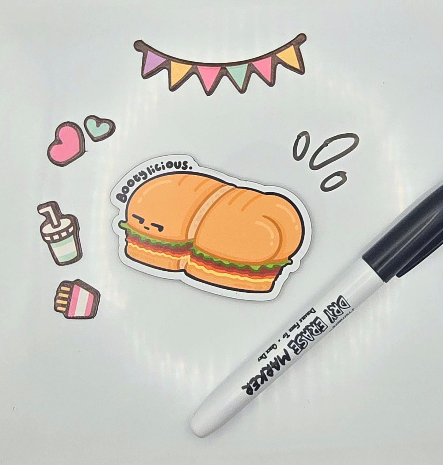 Hoagie with a booty magnet