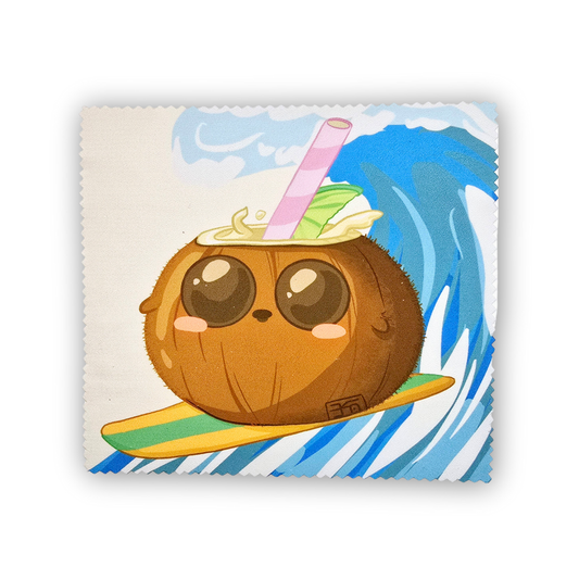 Coconut Surfing Microfiber Cloth