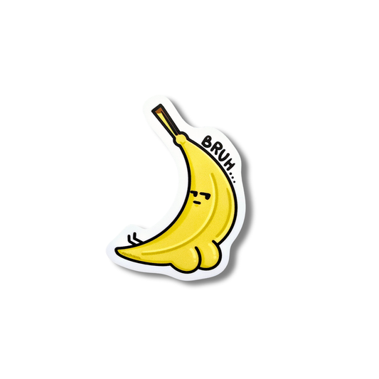Banana 3in vinyl sticker