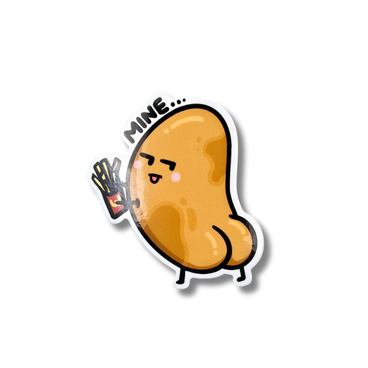 Butttato Diecut Vinyl Sticker