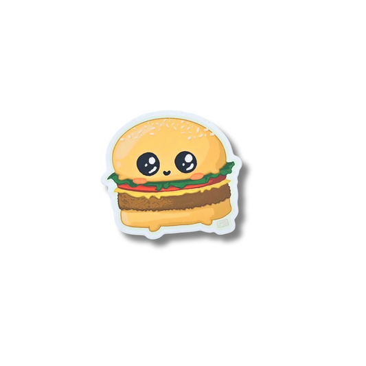 Kawaii Hamburger sticker
