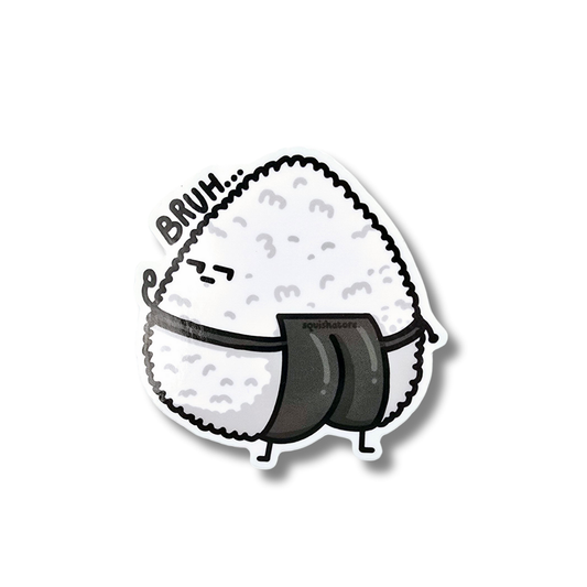 Oniguri Diecut vinyl Sticker