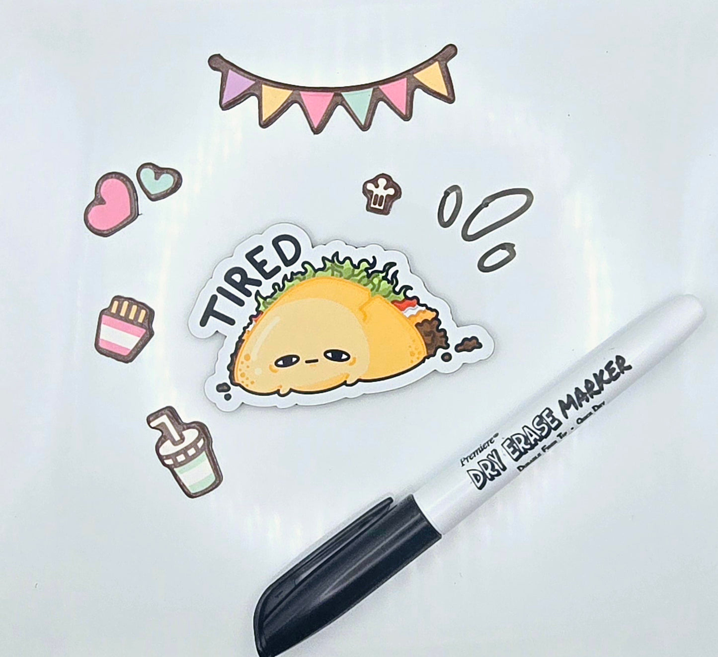 Tired Taco Magnet